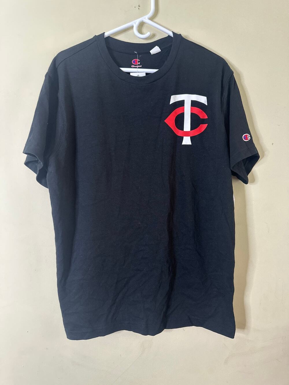 NWT Minnesota Twins MLB Short Sleeve Side Print Cotton Tee L 6